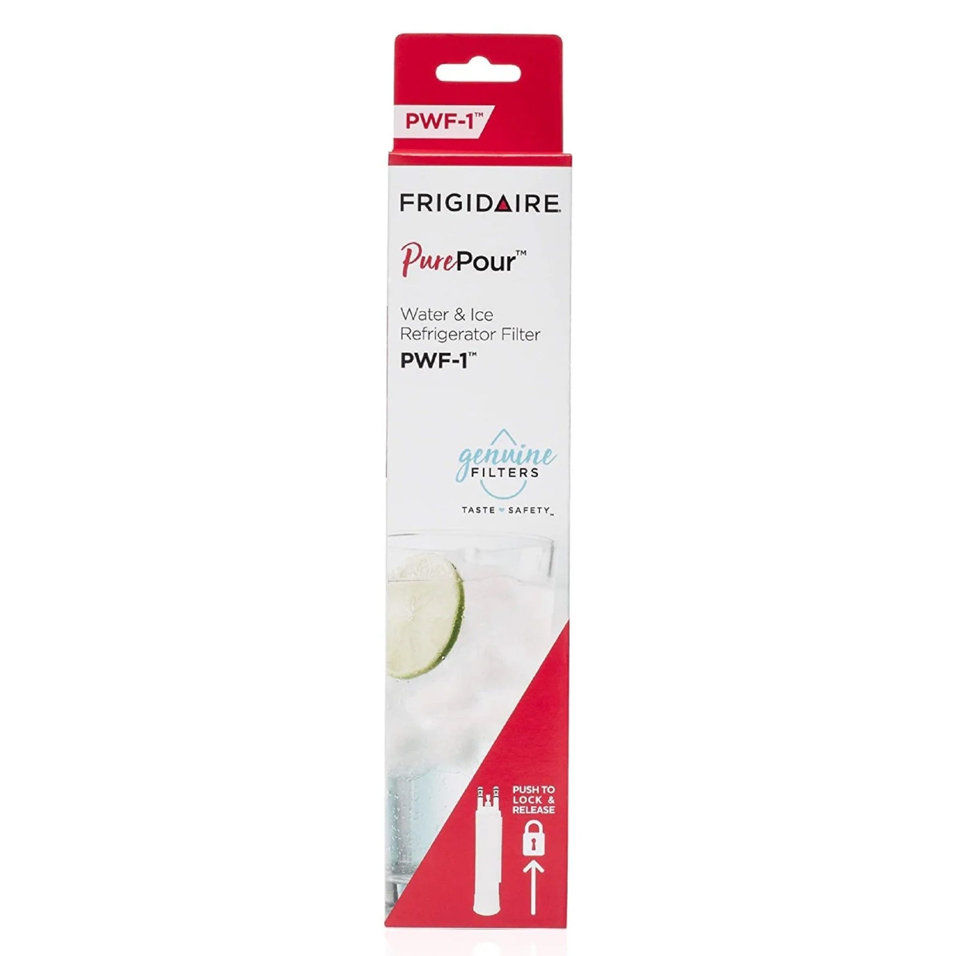 3-Pack Frigidaire FPPWFU01 Water Filter – PurePour PWF-1 Refrigerator Water Filter Replacement Fridge Filter
