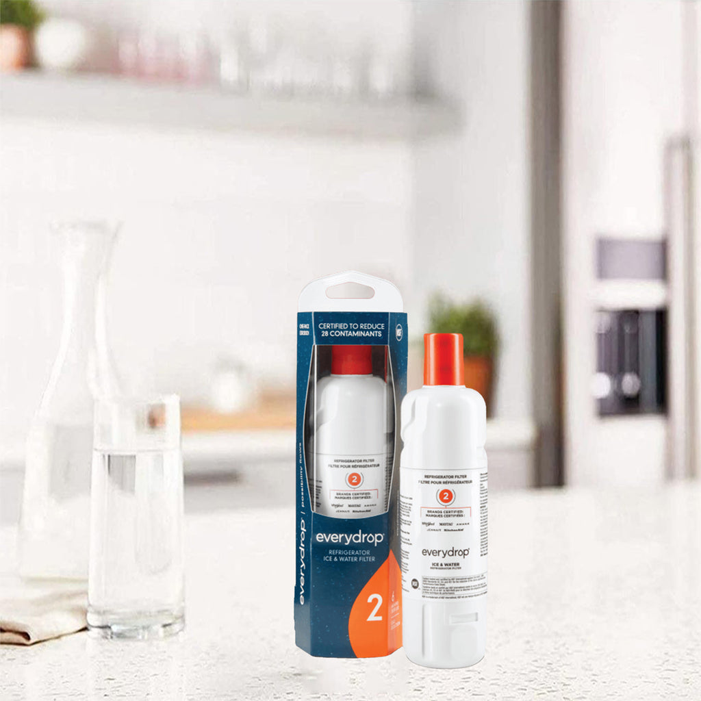 3-Pack Everydrop Water Filter 2 – EDR2RXD1 W10413645A Refrigerator Water Filter Replacement Fridge Filter