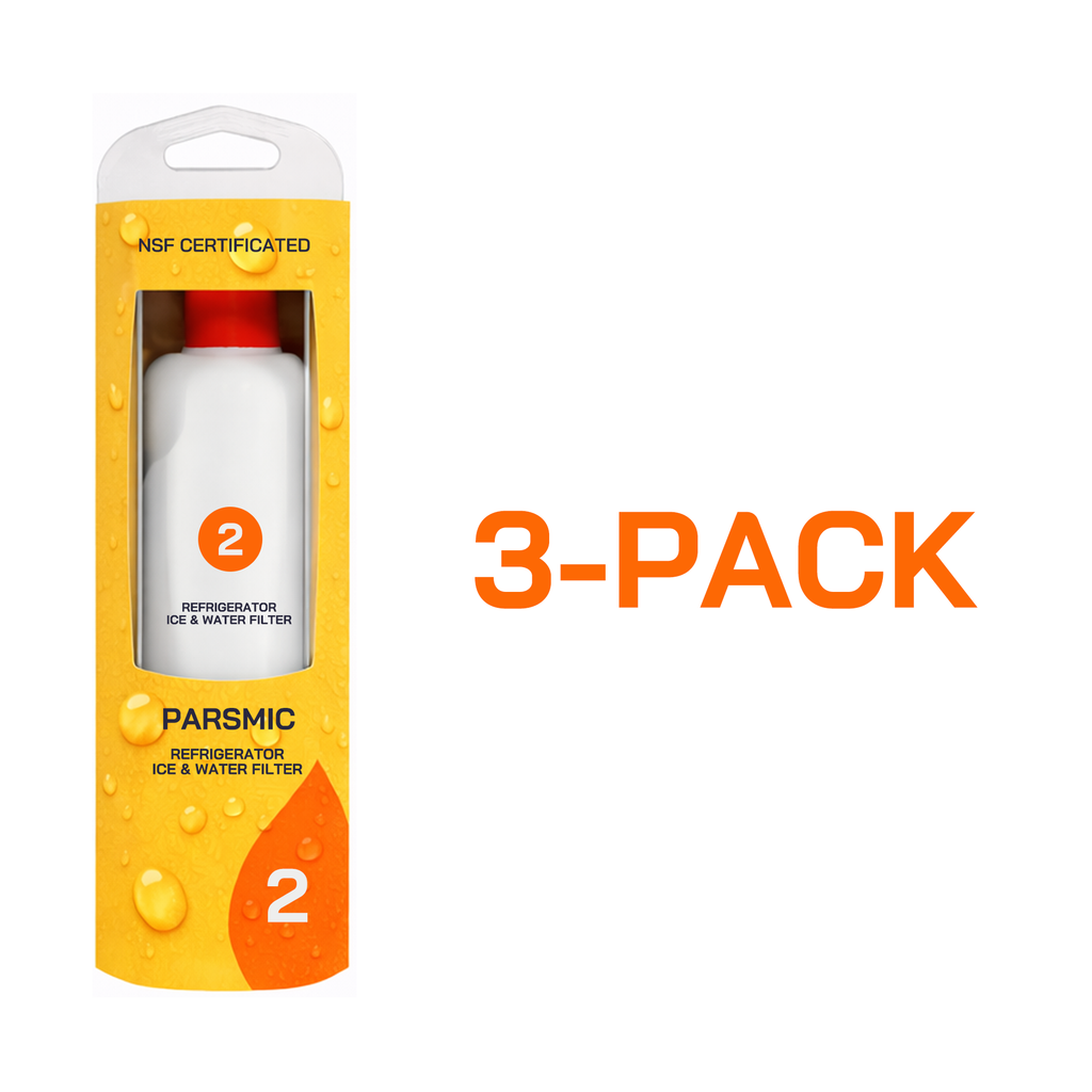 3-Pack Refrigerator Water Filter 2 – EDR2RXD1 W10413645A Refrigerator Water Filter Replacement Fridge Filter