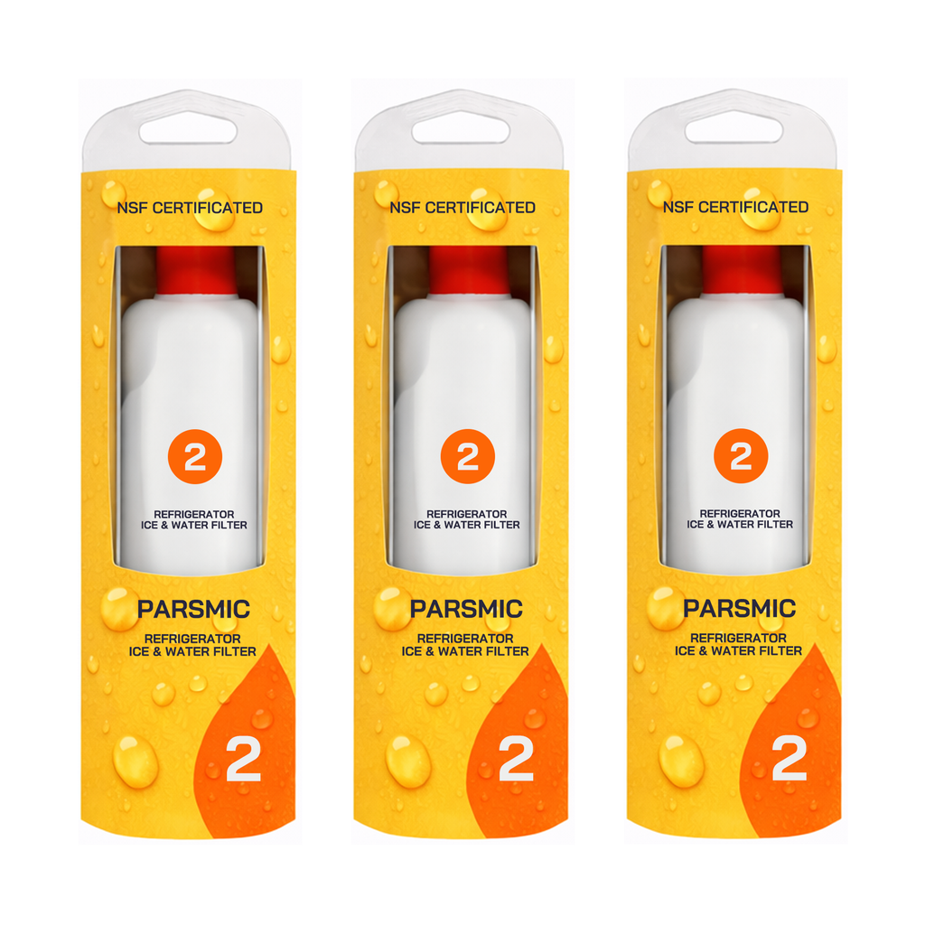 3-Pack Refrigerator Water Filter 2 – EDR2RXD1 W10413645A Refrigerator Water Filter Replacement Fridge Filter